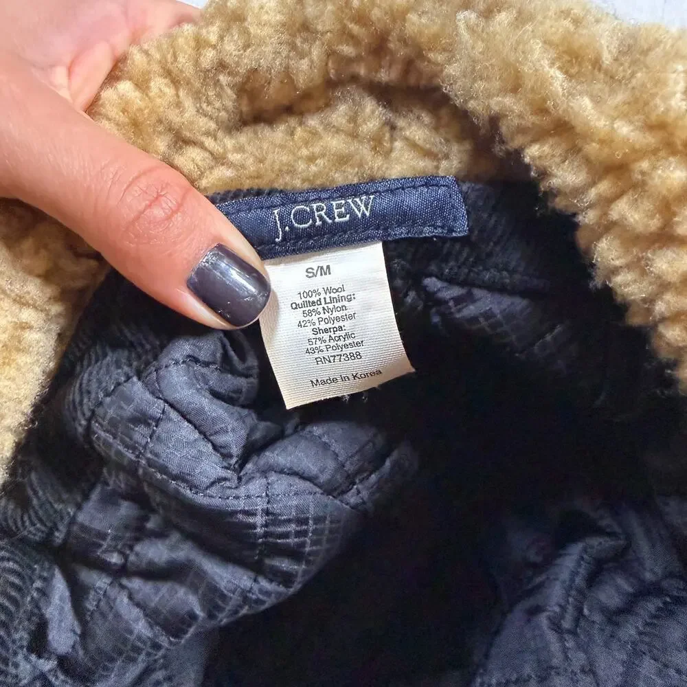 J. Crew sherpa offers